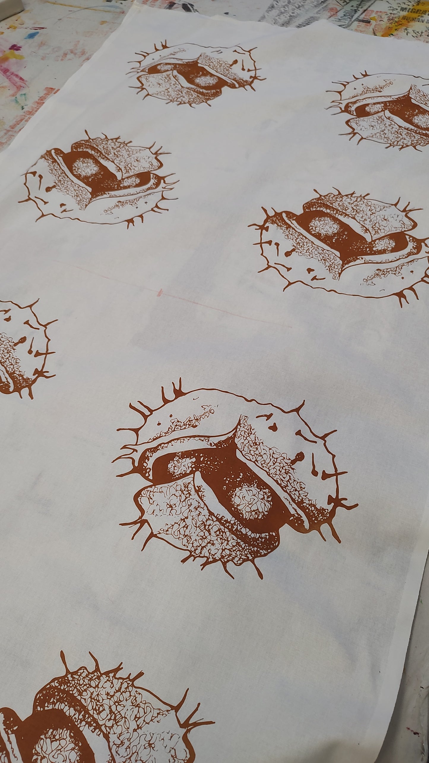 Conker tea towels