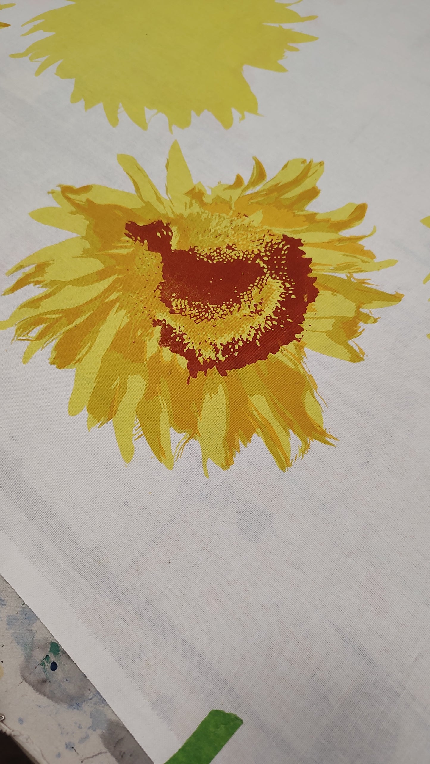 Sunflower cushion