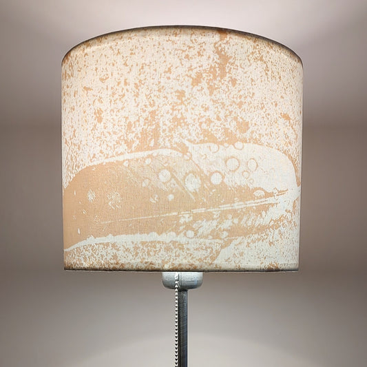 Lampshade with feather image